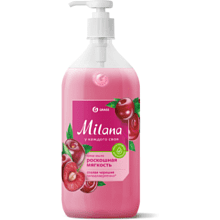 Крем-мыло "Milana", 1 л, спелая черешня