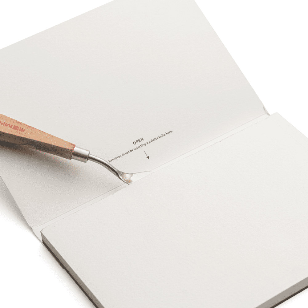 Блок-склейка бумаги для акварели "Himi", 14х21,5 см, 300 г/м2, 20 листов, фиолетовый - 7