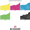 Набор жидкой акварели "ECOLINE" базовый, 5 цветов, 30 мл - 2