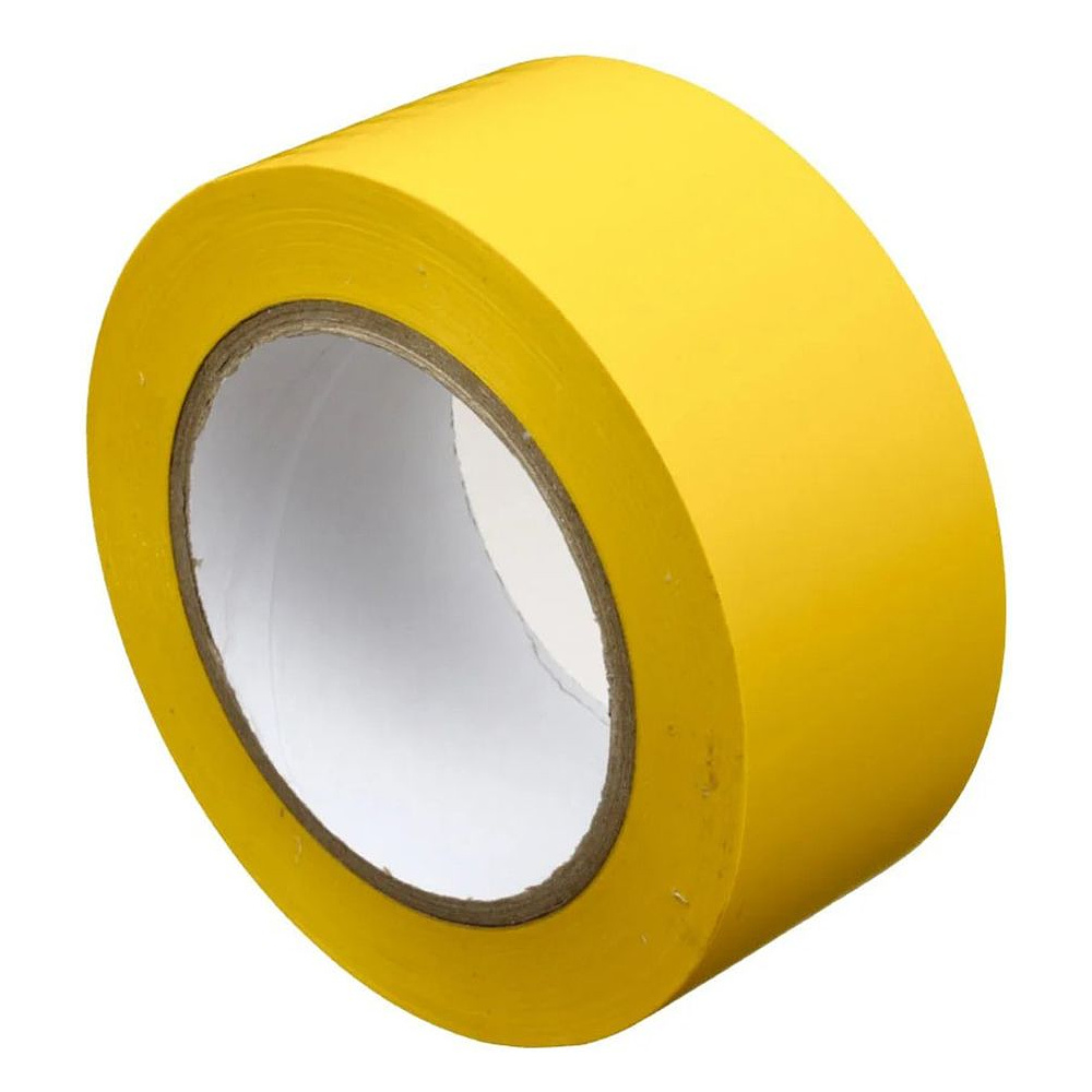 Клейкая лента разметочная, 50x33 мм/м, желтый