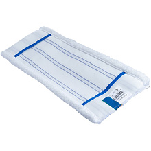 Насадка для плоской швабры микроволокно, с полосами скольжения, карманы