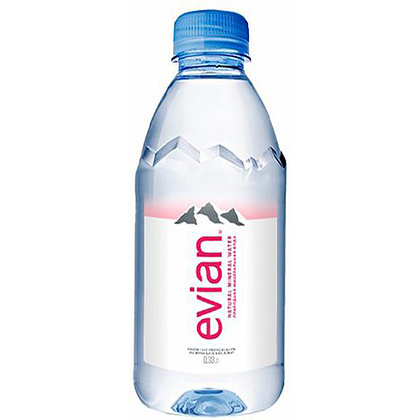 Вода минеральная "Evian", 0.33 л., негазированная