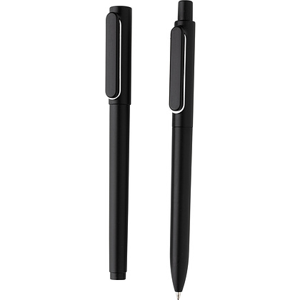 Набор ручек "X6": ручка шариковая автоматическая, ручка шариковая, черный - 3