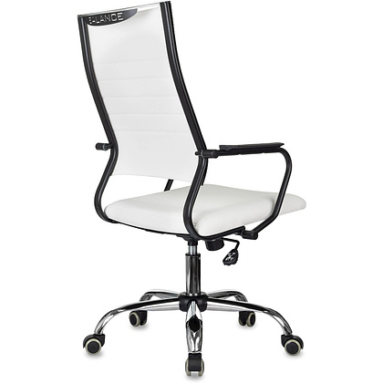 Кресло компьютерное Бюрократ CH BALANCE SL Line, экокожа, белый - 5