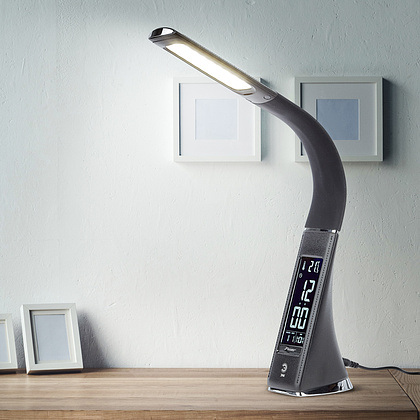 Светильник настольный ЭРА "NLED-461-7W-BK", черный - 3