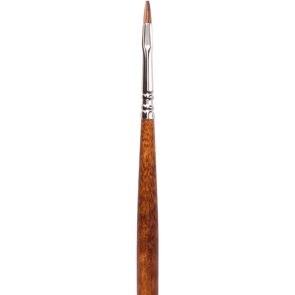 Кисть "Escoda Versatil Brush L/H", синтетика, темно-коричневый, плоская, №2 - 2