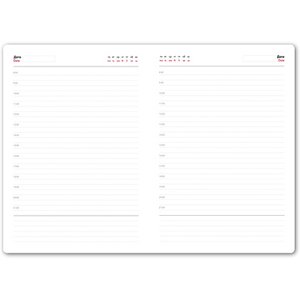 Ежедневник недатированный "Campbell", А5, 272 страницы, желтый - 5