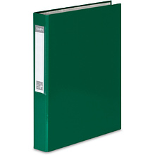 Папка на кольцах "VauPe", 2 кольца, А4, зеленый