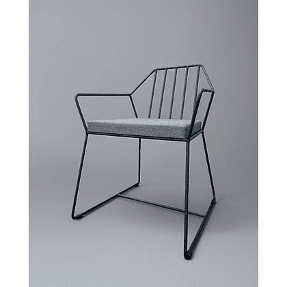 Кресло ALLERD MILORD, ткань, графит - 3