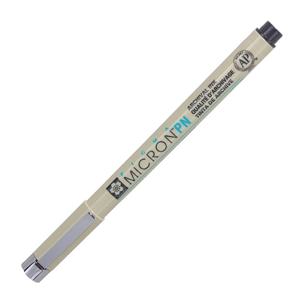 Ручка капиллярная "Pigma Micron PEN", 0.4-0.5 мм, черно-синий - 4
