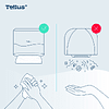 Диспенсер Tellus для полотенец листовых, мини, белый, HT3 - 14