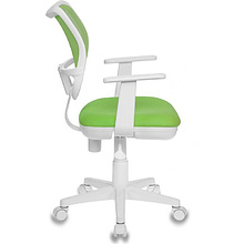 Кресло "Бюрократ CH-W797", сетчатая ткань, пластик, салатовый