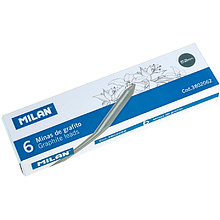 Грифель "Milan", B, 5.2 мм, 6 шт