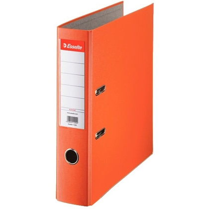 Папка-регистратор "Esselte ПВХ ЭКО", A4, 75 мм, оранжевый