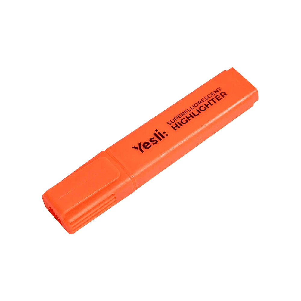 Маркер текстовый "Yesli:", оранжевый