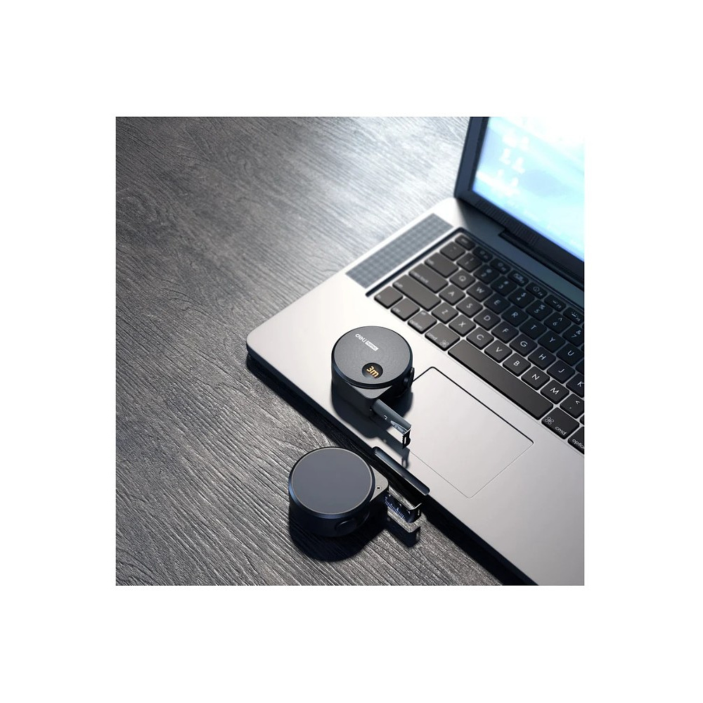 Набор ручного инструмента Deli HS EHT0006, 6 предметов, Soft Touch, черный - 15