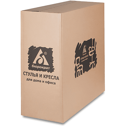 Кресло на полозьях Бюрократ "MC-209", сетка, ткань, металл, черный - 5