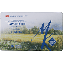 Цветные карандаши "Мастер-Класс", в жестяном пенале, 36 цветов