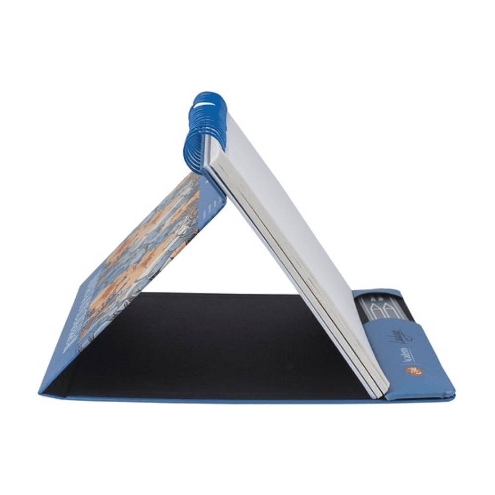 Скетчбук для акварели "Ладога", 17,5х25 см, 20 листов, синий - 7