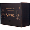 Кресло игровое Бюрократ VIKING "KNIGHT LT28 FABRIC", ткань, металл, серо-голубой  - 10