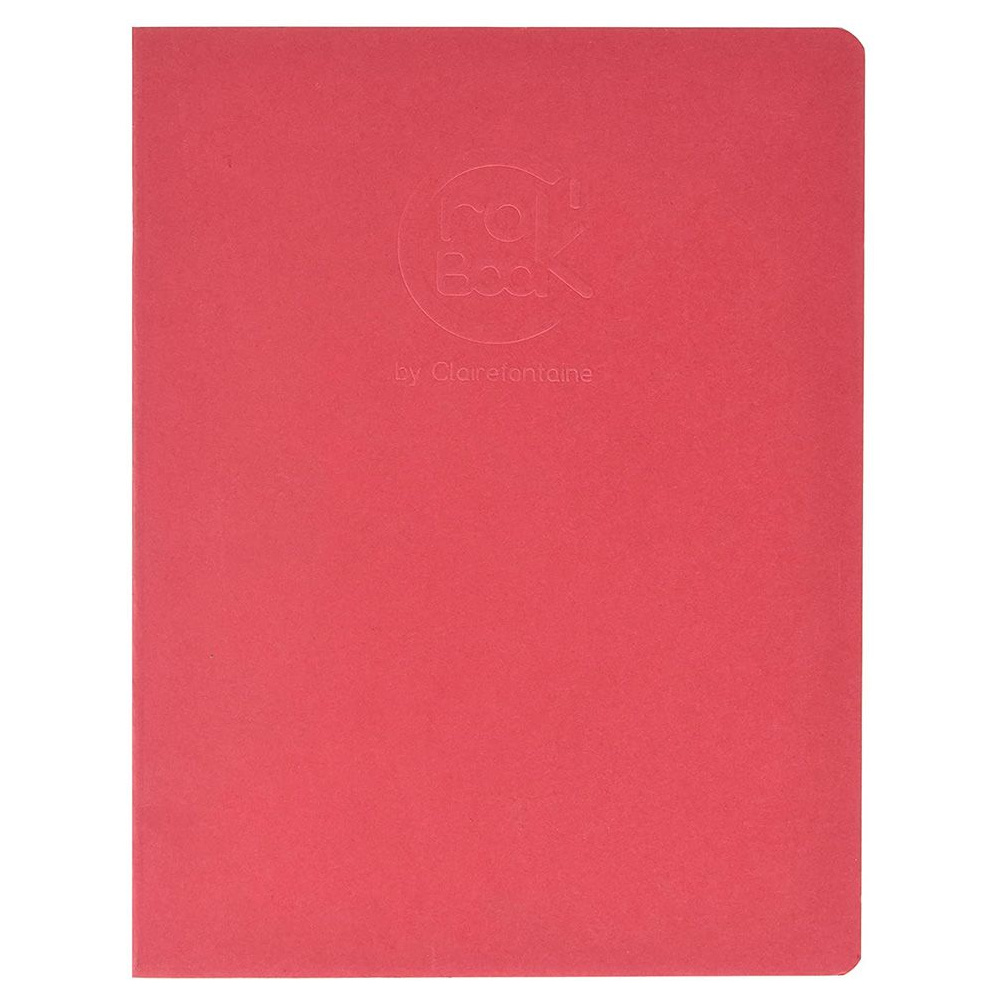 Скетчбук "Crok'Book", 17x22 см, 90 г/м2, 24 листа, красный