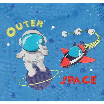 Мешок для обуви Enso "Outer space", 34x27 см, полиэстер, синий, черный - 5