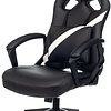 Кресло игровое "Zombie DRIVER", экокожа, пластик, черный, белый - 7