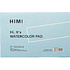 Блок-склейка бумаги для акварели "Himi", 14х21,5 см, 300 г/м2, 20 листов, голубой