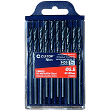 Сверло по металлу CUTOP Profi C05004, 2.5х57 мм, 10 штук