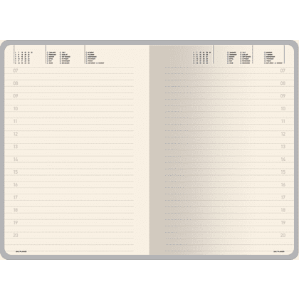 Ежедневник недатированный «Megapolis Slim flex», А5, 256 страниц, зеленый, срез зеленый - 6