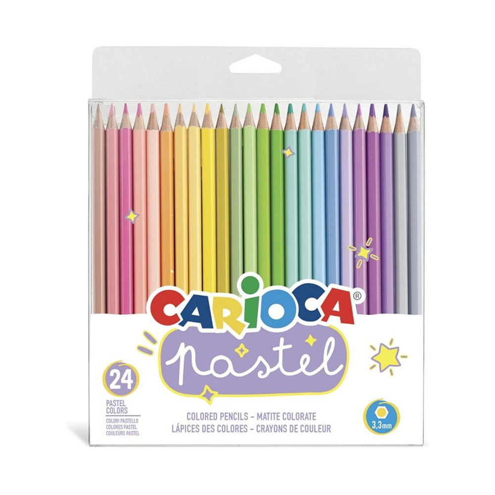 Цветные карандаши "Pastel", 24 цвета