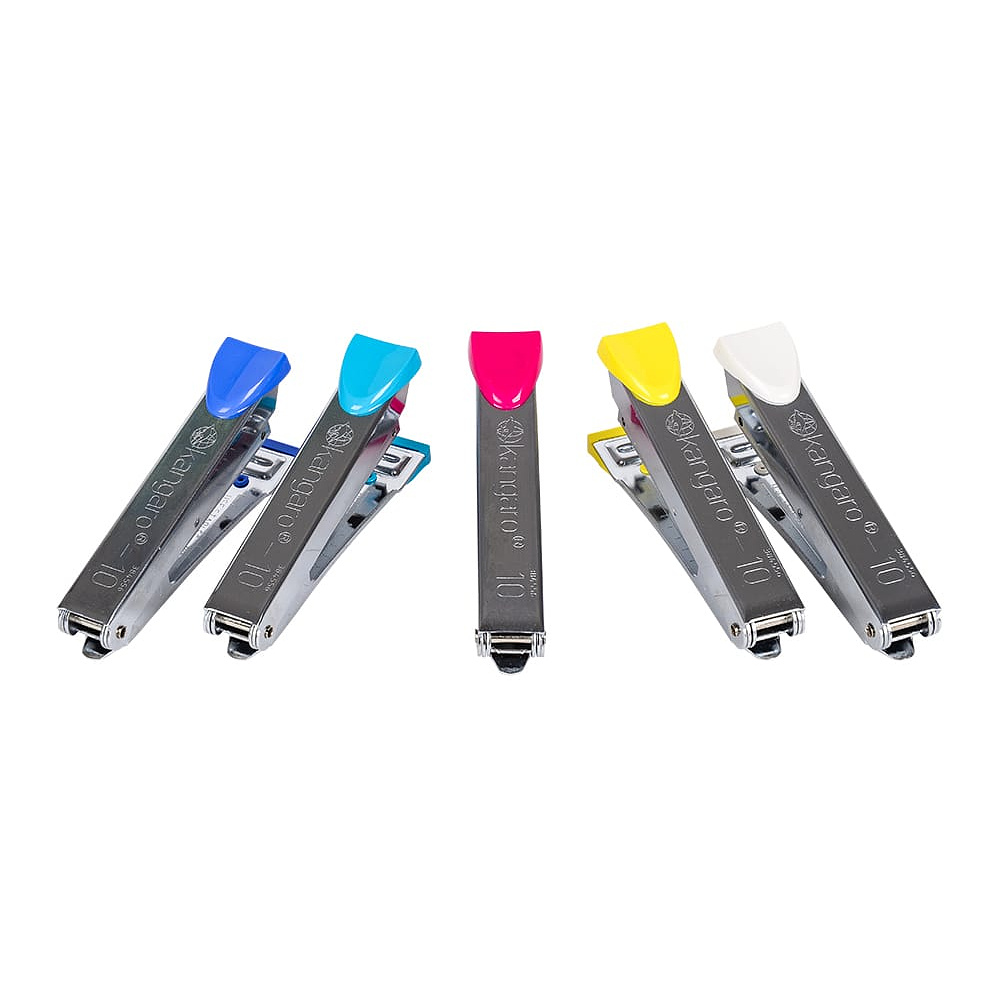 Скобосшиватель "No.10", №10, 20 листов, розовый - 3