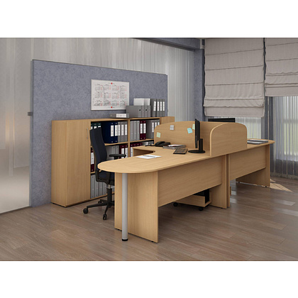 Коллекция Столица стойка прямая С-054, 700х700х1150 мм, дуб сонома - 4