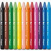 Мелки восковые Maped "Wax Crayons", 12 цветов, ассорти - 2