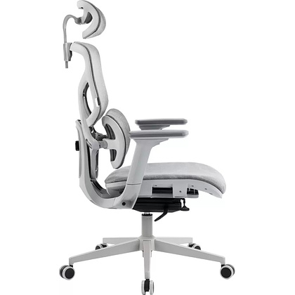 Кресло эргономичное EVERPROF Alfa, Grey, сетка, серый, металл, корпус серый - 3