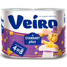 Бумага туалетная "Veiro Standart Plus"