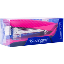 Скобосшиватель "Nowa-10/S", №10, 15 листов, розовый