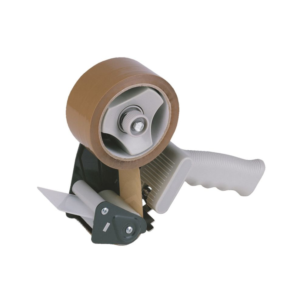 Диспенсер для скотча, 50 мм. Машинка для скотча упаковочная. Диспенсер лента 48ммх50м. 014. Диспенсер для скотча unibob 50 мм.