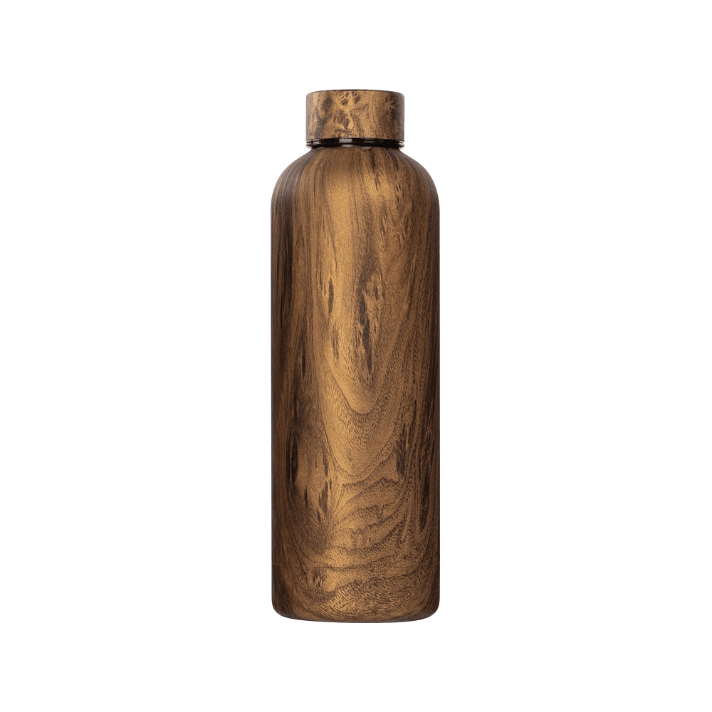 Вакуумная термобутылка «Britewood S3», 500 мл, крафтовый тубус