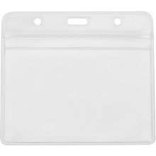 Бейдж "Crystal Flat", 101x115 мм, прозрачный