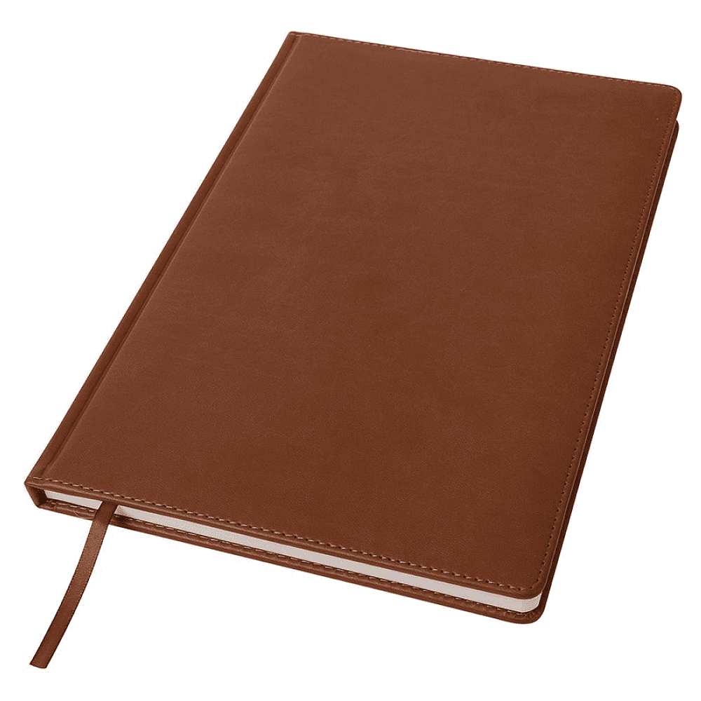 Ежедневник недатированный "Bliss", A4, 272 страницы, коричневый