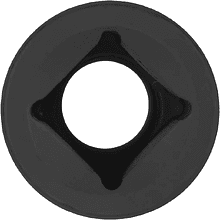 Головка ударная шестигранная глубокая JCB-46510024 3/4", 24 мм
