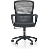 Кресло для персонала SitZone U-069B, сетка, ткань, черный, 2 шт/упак, -30% - 3