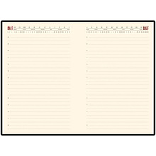 Ежедневник недатированный "London", А5, 272 страницы, черный