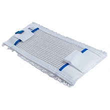 Насадка для плоской швабры тафтинговая, карманы-языки