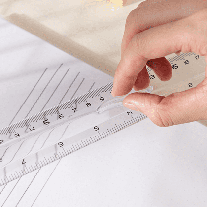 Линейка "Deli EG01612", 20 см, прозрачный - 3