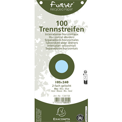 Разделитель для документов "Forever, голубой - 4