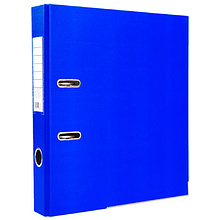 Папка-регистратор "OfficeStyle", А4, 75 мм, ПВХ Эко, синий