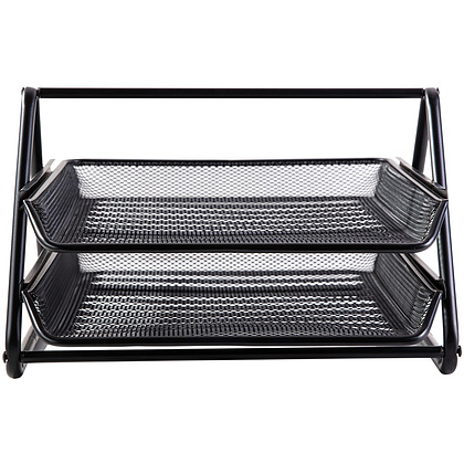 Модуль горизонтальный "Deli Quali" на 2 лотка, черный