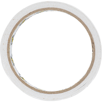 Клейкая лента двусторонняя "Deli", 12x9.1 мм/м, белый - 2